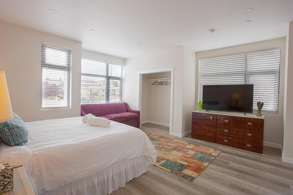 Comfy Studio With Cali King Size Mattress San Diego Eksteriør billede